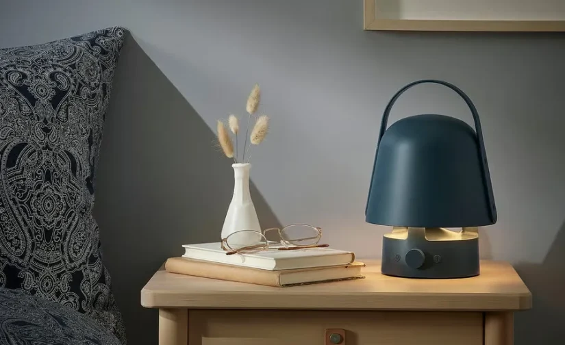 لامپ بلندگوی بلوتوث فضای باز/آبی ایکیا مدل VAPPEBY