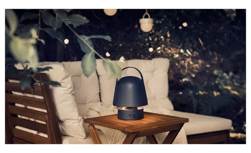 لامپ بلندگوی بلوتوث فضای باز/آبی ایکیا مدل VAPPEBY