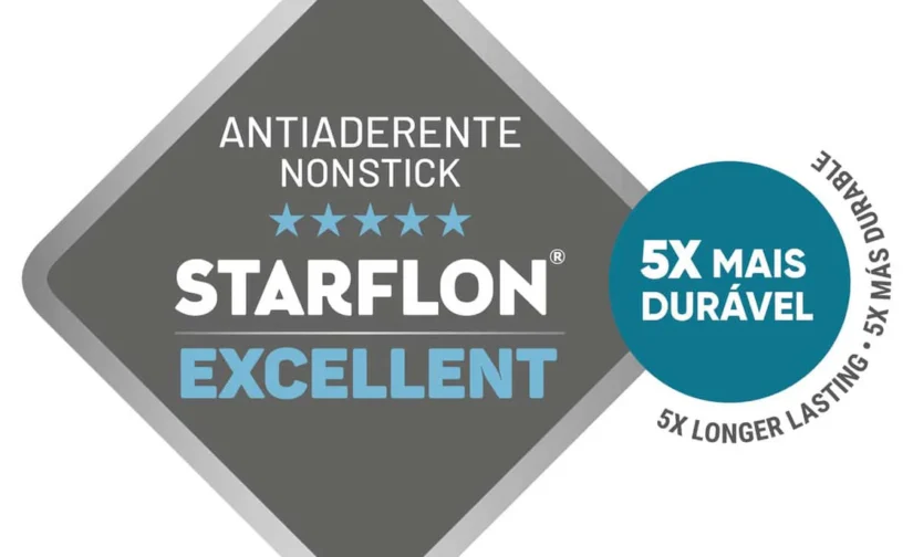 سرویس قابلمه آلومینیومی 9 پارچه ترامونتینا سیسیلیا فندقی با روکش داخلی و خارجی استارفلون، پوشش نچسب عالی بدون PFOA