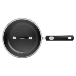 ماهیتابه آلومینیومی مشکی القایی موناکو سایز ۲۴ و ۲.۷ لیتری ترامونتینا
