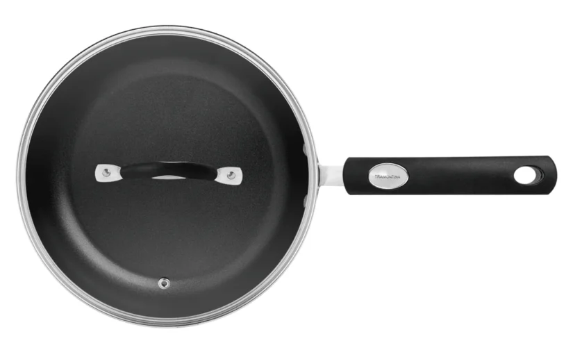 ماهیتابه آلومینیومی مشکی القایی موناکو سایز ۲۴ و ۲.۷ لیتری ترامونتینا