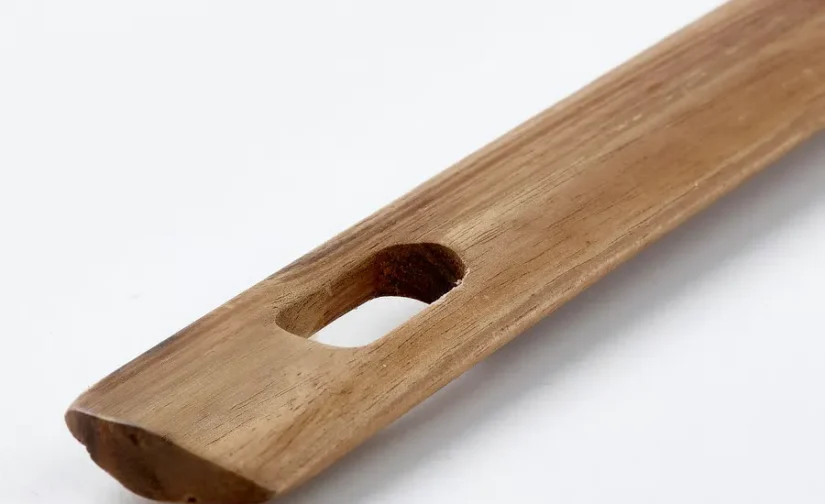 کفگیر ست ۲ عددی چوبی/خاکستری تیره-سبز ایکیا مدل BÄCKRÖDING