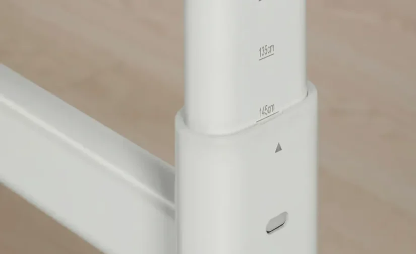 میز تحریر سفید/قابل تنظیم سایز ۱۰۰x۷۰ ایکیا مدل BERGLÄRKA