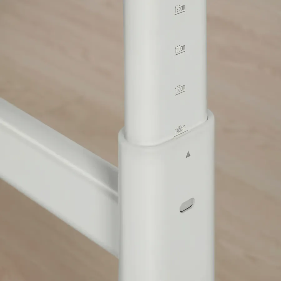 میز تحریر سفید/قابل تنظیم سایز ۱۰۰x۷۰ ایکیا مدل BERGLÄRKA