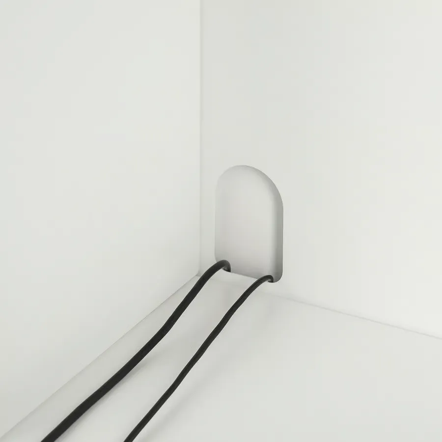 میز تحریر سفید/قابل تنظیم سایز ۱۰۰x۷۰ ایکیا مدل BERGLÄRKA