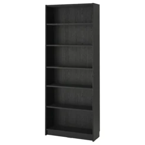 کتابخانه طرح بلوط سیاه سایز ۸۰x۲۸x۲۰۲ ایکیا مدل BILLY