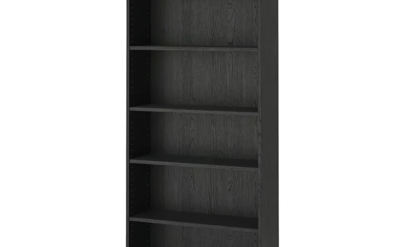 کتابخانه طرح بلوط سیاه سایز ۸۰x۲۸x۲۰۲ ایکیا مدل BILLY