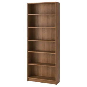 کتابخانه طرح گردوی قهوه‌ای سایز ۸۰x۲۸x۲۰۲ ایکیا مدل BILLY