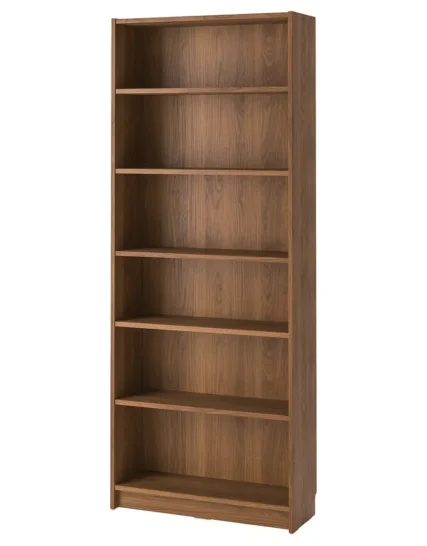 کتابخانه طرح گردوی قهوه‌ای سایز ۸۰x۲۸x۲۰۲ ایکیا مدل BILLY