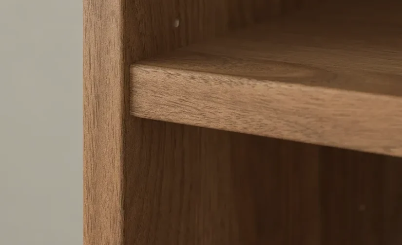 کتابخانه طرح گردوی قهوه‌ای سایز ۸۰x۲۸x۲۰۲ ایکیا مدل BILLY