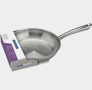 ماهیتابه استیل ضد زنگ ترامونتینا اونا سایز 24 و حجم 2.1 لیترکف سه لایه