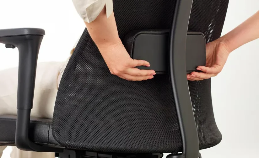 صندلی اداری با دسته مشکی ایکیا مدل JÄRVFJÄLLET