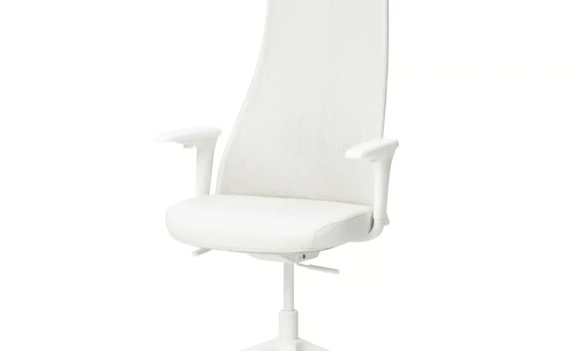 صندلی اداری با دسته سفید ایکیا مدل JÄRVFJÄLLET