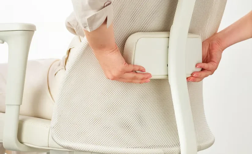 صندلی اداری با دسته سفید ایکیا مدل JÄRVFJÄLLET