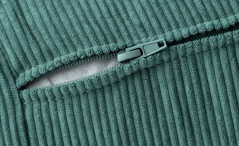 مبل راحتی دو نفره تیبلبی فیروزه ای/خاکستری ایکیا مدل KIVIK