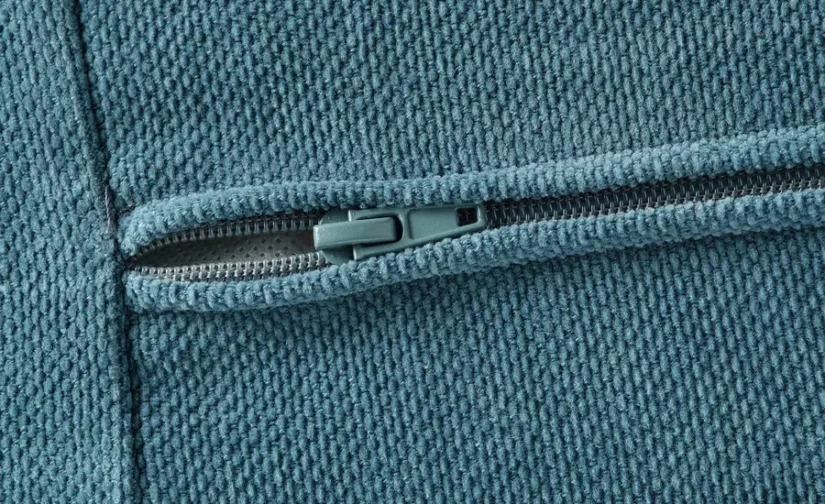 مبل راحتی دو نفره جمع و جور آبی تالمیرا ایکیا مدل KIVIK