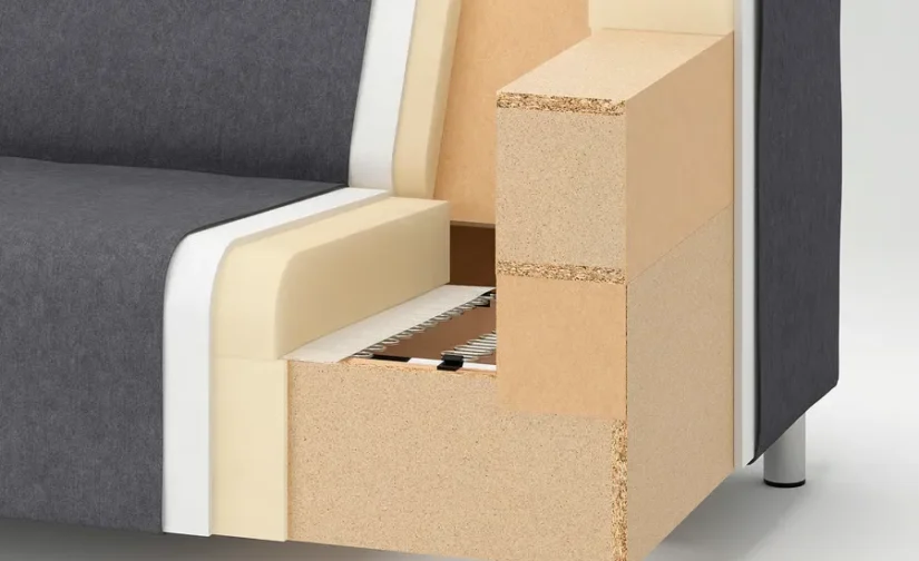 مبل دو نفره سبز ویسل ایکیا مدل KLIPPAN