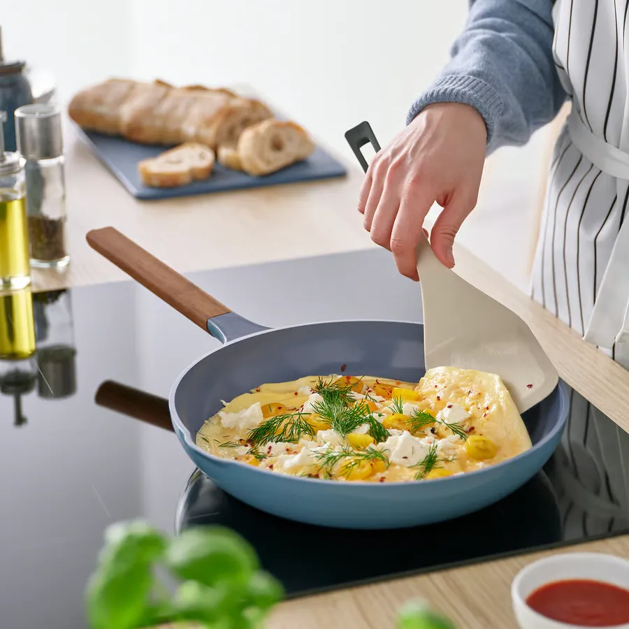 کفگیر بژ روشن/آنتراسیت سایز ۳۲ ایکیا مدل KNORRHANE