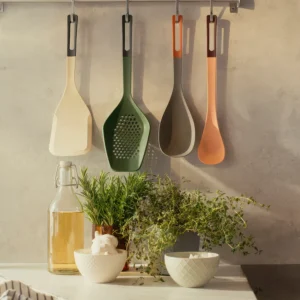 کفگیر بژ روشن/آنتراسیت سایز ۳۲ ایکیا مدل KNORRHANE
