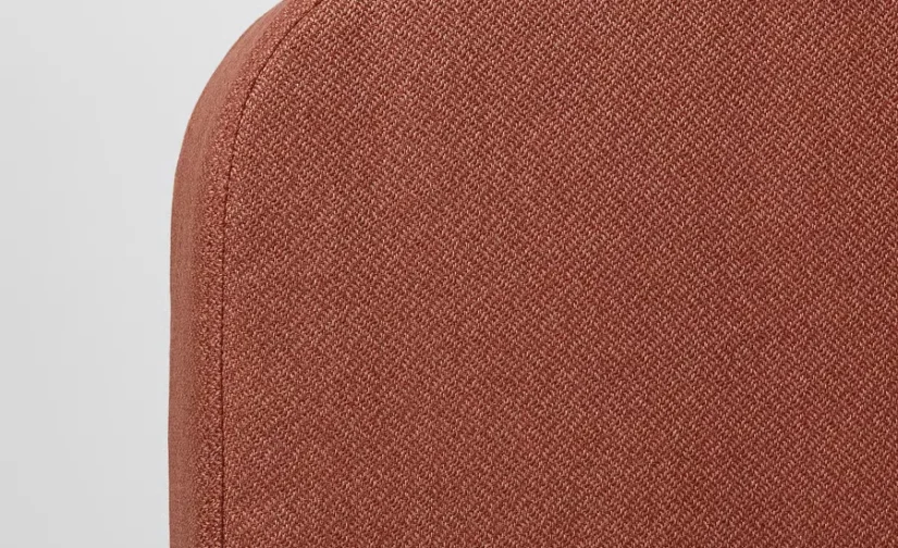 مبل تختخواب شو سه نفره با تشک فومی / رنگ قرمز و قهوه ای ایکیا مدل NYHAMN