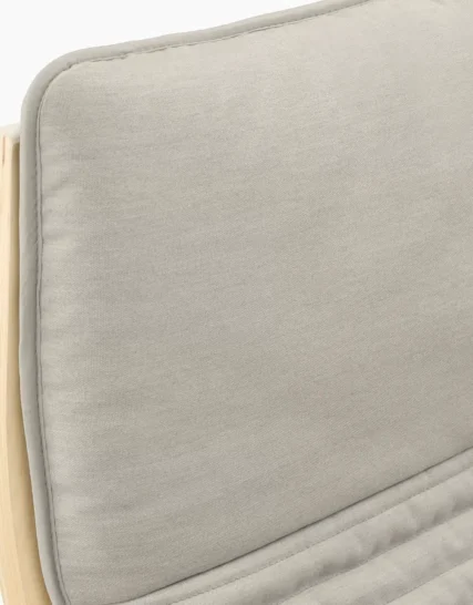صندلی راحتی کودک روکش توس/کنیسا بژ روشن ایکیا مدل POÄNG