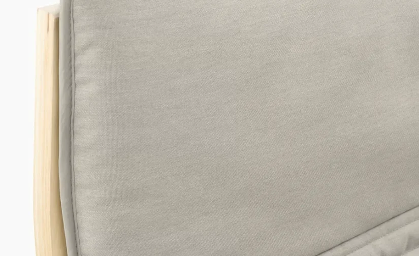 صندلی راحتی کودک روکش توس/کنیسا بژ روشن ایکیا مدل POÄNG