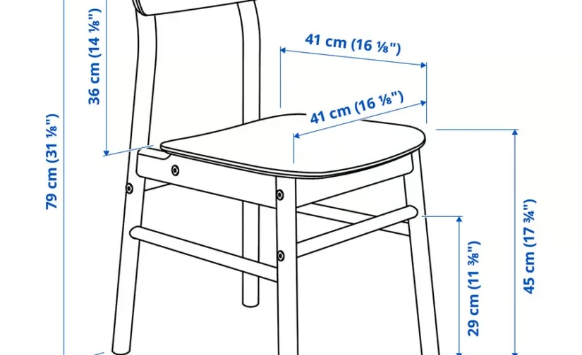 صندلی جنس توس ایکیا مدل RÖNNINGE
