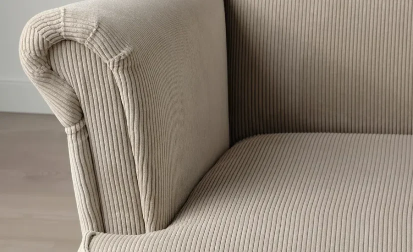 صندلی راحتی بژ کلینج ایکیا مدل STRANDMON