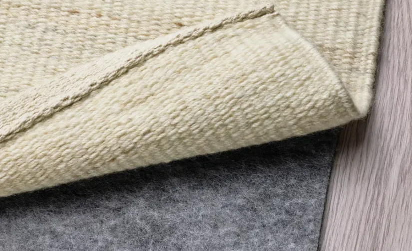 فرش مسطح رنگ بژ سایز 170x240 ایکیا مدل TIDTABELL