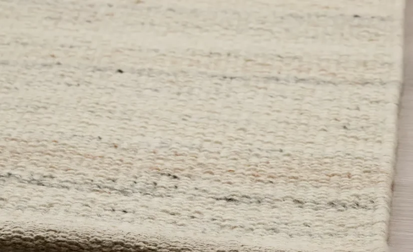 فرش مسطح رنگ بژ سایز 170x240 ایکیا مدل TIDTABELL