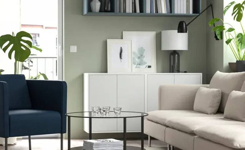 فرش مسطح رنگ بژ سایز 170x240 ایکیا مدل TIDTABELL