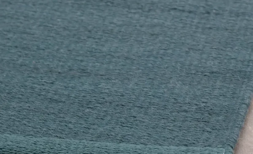 فرش تخت‌باف رنگ خاکستری-آبی سایز۱۷۰x۲۴۰ایکیا مدل TIDTABELL