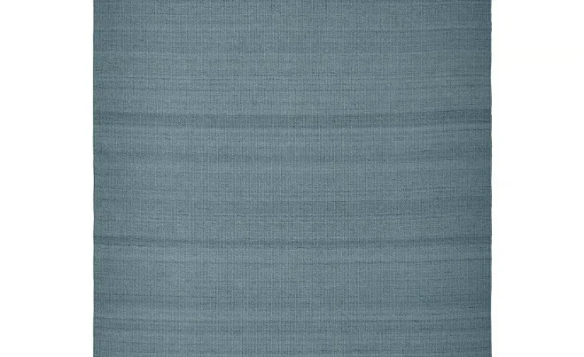 فرش تخت‌باف رنگ خاکستری-آبی سایز۱۷۰x۲۴۰ایکیا مدل TIDTABELL