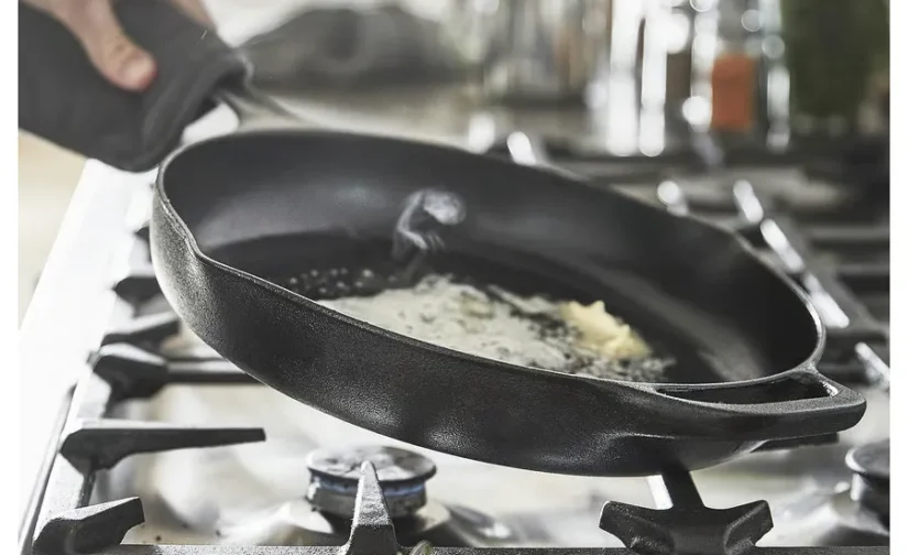 ماهیتابه چدنی سایز 28 ایکیا مدل VARDAGEN