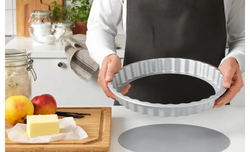 ظرف پای نقرهای رنگ سایز ۳۱ / ۱.۸ لیتر ایکیا مدل VARDAGEN