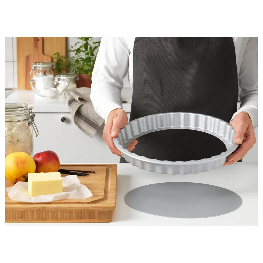 ظرف پای نقرهای رنگ سایز ۳۱ / ۱.۸ لیتر ایکیا مدل VARDAGEN