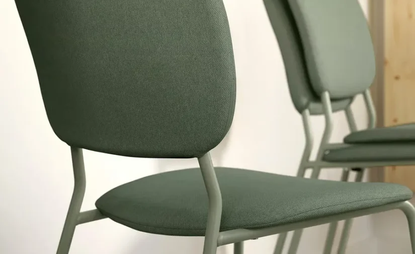 میز و ۴ صندلی سبز/سبز تیبلبی سایز ۱۲۵x۷۴ ایکیا مدل VIHALS / VIHALS