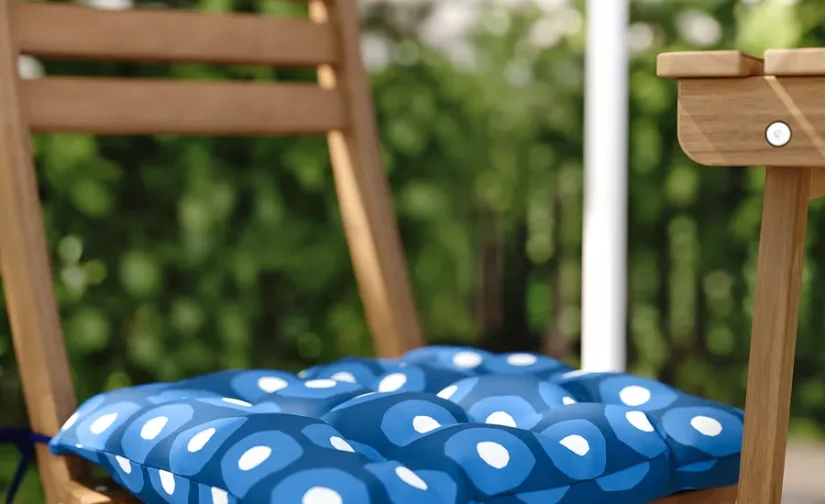 میز و ۴ صندلی تاشو مناسب فضای باز ایکیا مدل ASKHOLMEN