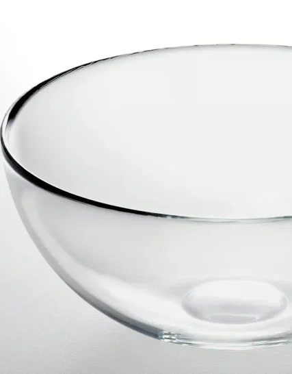 کاسه سرو شیشه شفاف سایز 20 ایکیا مدل BLANDA