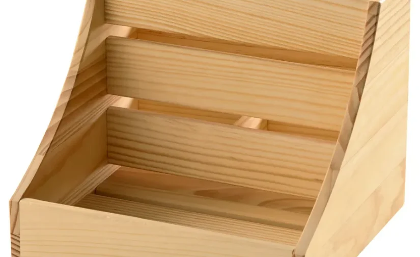 نظم‌دهنده‌ی پیشخوان آشپزخانه چوبی سایز ۲۰x۱۸x۱۶ ایکیا مدل CHOKLADHAJ