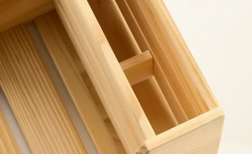 نظم‌دهنده‌ی پیشخوان آشپزخانه چوبی سایز ۲۰x۱۸x۱۶ ایکیا مدل CHOKLADHAJ