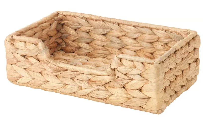 جا دستمال کاغذی طرح سنبل آبی سایز۲۲x۱۳ ایکیا مدل CISSAN