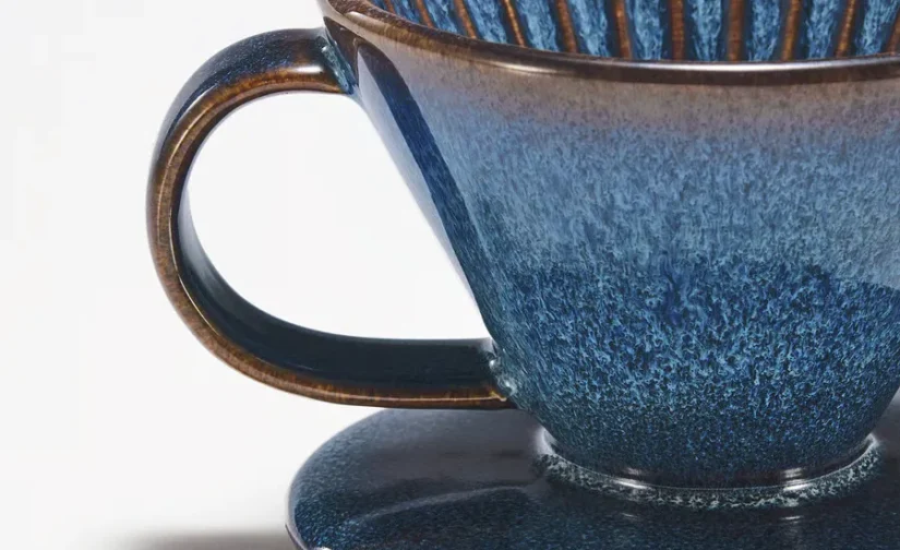 فیلتر قهوه سرامیکی/آبی ایکیا مدل GLADELIG