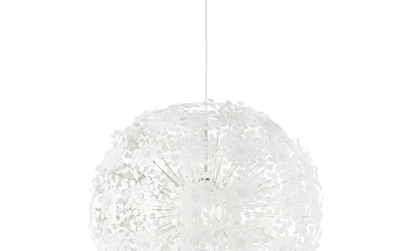 چراغ آویز سفید سایز ۵۵ ایکیا مدل GRIMSÅS