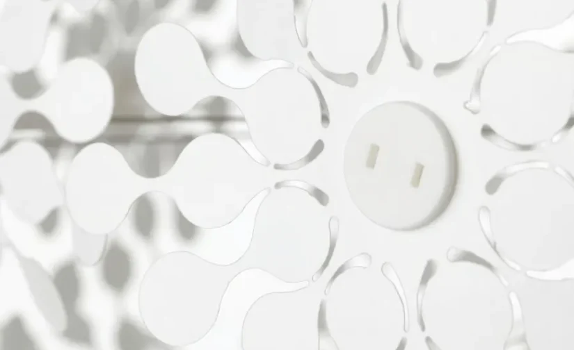 چراغ آویز سفید سایز ۵۵ ایکیا مدل GRIMSÅS