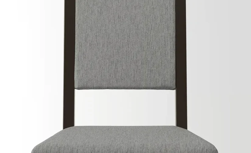 میز و ۲ صندلی خاکستری/قهوه‌ای-مشکی/بژ سایز ۷۴x۷۴ ایکیا مدل HAUGA / STEFAN