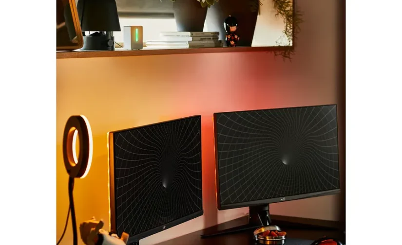 میز تحریر مشکی سایز ۱۴۰x۸۰ ایکیا مدل HUVUDSPELARE