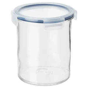 شیشه با درب جنس شیشه/پلاستیک ۱.۷ لیتر ایکیا مدل IKEA 365+