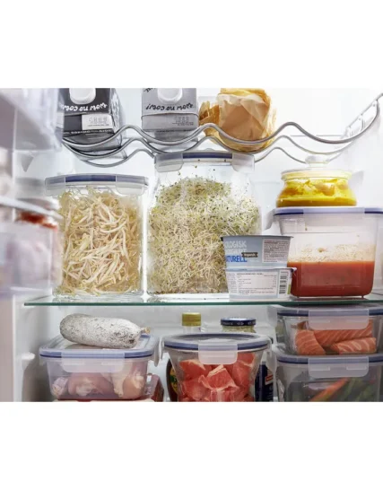 شیشه با درب جنس شیشه/پلاستیک ۱.۷ لیتر ایکیا مدل IKEA 365+