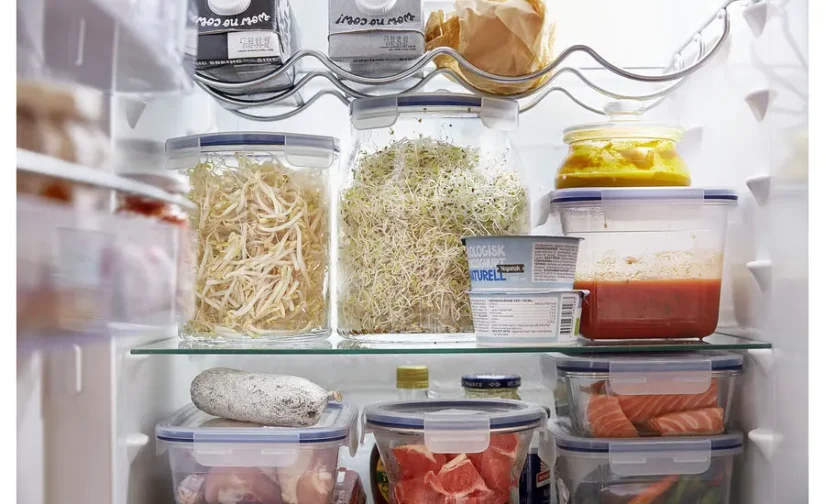 شیشه با درب جنس شیشه/پلاستیک ۱.۷ لیتر ایکیا مدل IKEA 365+